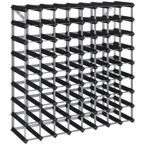 Astigarraga Kit Line Portabottiglie Modulare Rioja – Legno Massello Di Pino – Capacità 36 Bottiglie – 75x75x22 Cm - 5