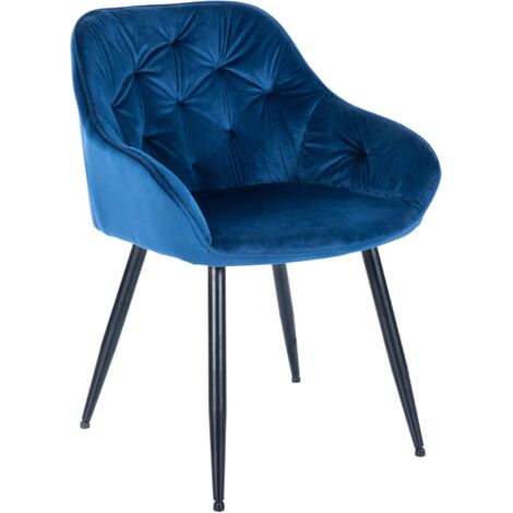 Set di 6 Sedie da Sala da Pranzo con Motivo a Rombi, Sedia Imbottita con 4 Gambe Metalliche, Poltrona Moderna, in Velluto Grigio Chiaro | Leroy Merlin
