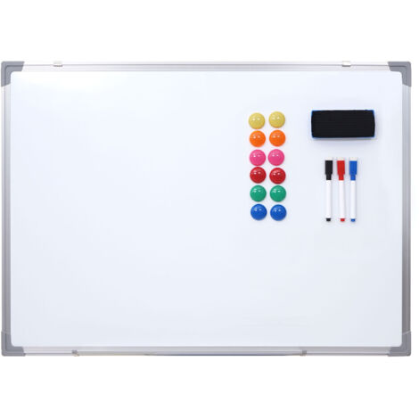 Lavagna magnetica memo tabellone accessori inclusi 110x80cm 040005117 (1/5)