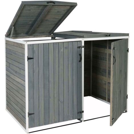 8 Contenitori Pieghevoli In Tessuto Per Organizzare Armadio E Camera Da Letto - Fab Totes 60L, Con Manici Rinforzati E Finestra Trasparente - Colore Grigio - 5
