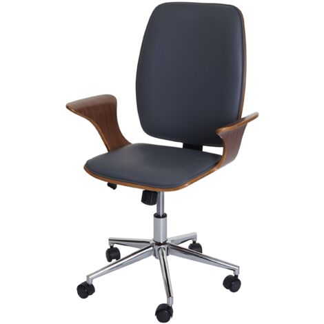 W-L - Coprisedia da ufficio con stampa elastica elasticizzata per sedia da ufficio, in spandex, per bracciolo del computer e poltrona, resistente alla polvere, girevole (colore: N, taglia: M