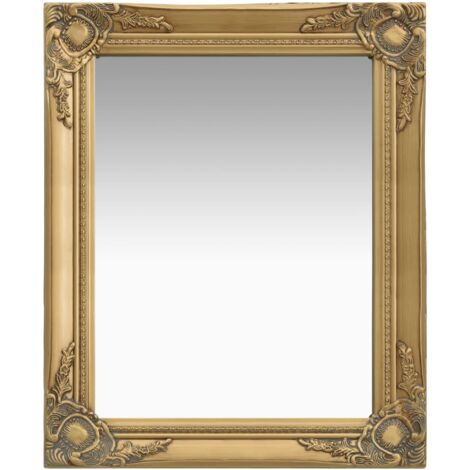 Specchio Rettangolare Barocco Abbey In Crema – MirrorOutlet, Classico Vintage Per Parete - 4