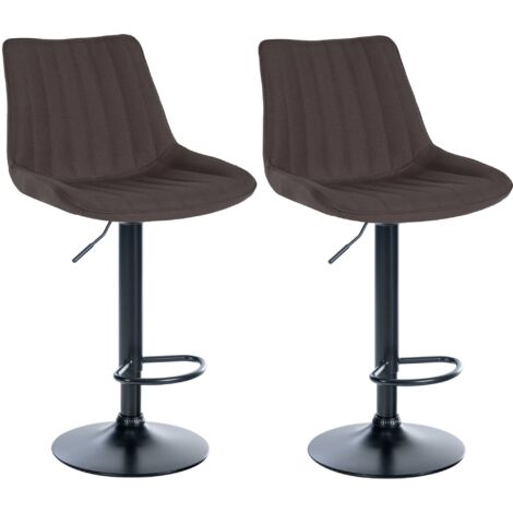 Haloyo Set Di 8 Sgabelli Da Bar, Altezza Regolabile Con Schienale Rivestito In Pu Girevole A 360 Gradi E Poggiapiedi Bianco E Nero 76657701