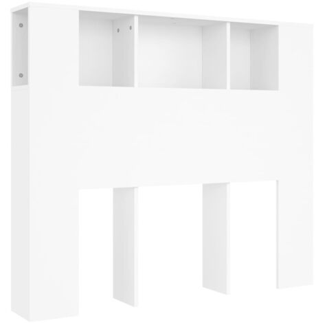 VERFARM Struttura letto 90 x 200 cm con LED, letto in metallo con stazione di ricarica USB e testiera in legno con vano portaoggetti, letto singolo per ragazzi con rete a doghe