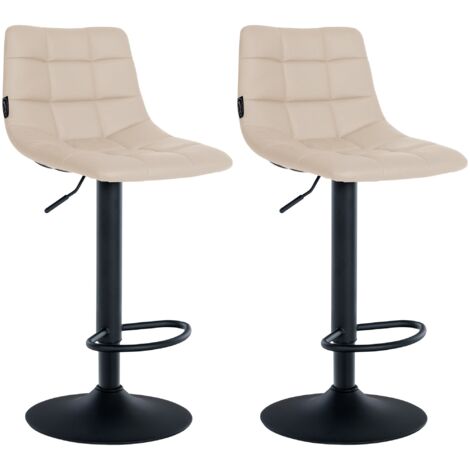 Set Di 2 Sgabelli Da Bar Albergo Hotel Sedia Cucina Con Poggiapiedi Altezza Regolabile Girevole Stile Moderno 38 5x38 5x65 86 5 87094134
