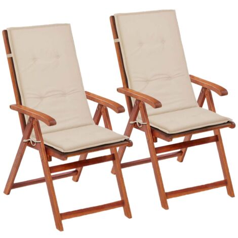 IDIMEX AZARA Set Di 4 Cuscini Per Sedia Da Interni - Antiscivolo, Tessuto Grigio, 44x44 Cm, Spessore 2 Cm, Per Sedie FORO E LUCIA