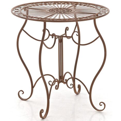 Campana Da Parete In Ghisa Rustica Per Giardino – Marrone, 40 Cm, Fatto A Mano, Suono Chiaro E Forte - 4