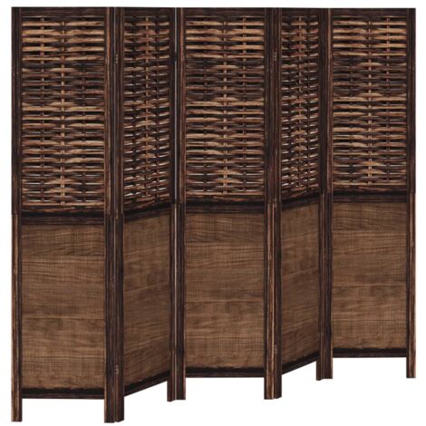 Paravento Giapponese Shoji 3 Pannelli - Legno E Carta Di Riso, Marrone - Foto 10