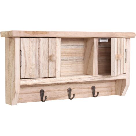 Portachiavi da muro in legno: design elegante per l'organizzazione