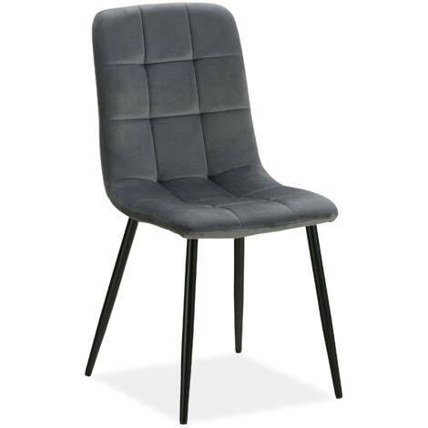 Flash Furniture Sedia comoda in tessuto nero, impilabile, in metallo, con imbottitura parziale e braccioli, BT 516 1 BK GG