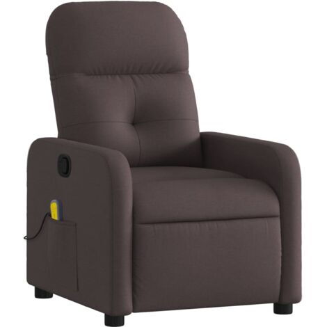 CAVADORE - Poltrona TV Cobra con funzione reclinabile, funzione relax, regolazione manuale continua, base a stella, portata fino a 130 kg, 71 x 110 x 82 cm, colore rosso, similpelle