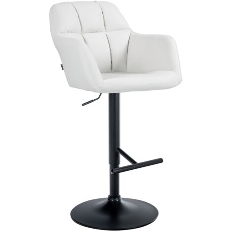 Set 2 Sgabelli da Bar Girevoli Grigio Regolabili con Schienale | Leroy Merlin