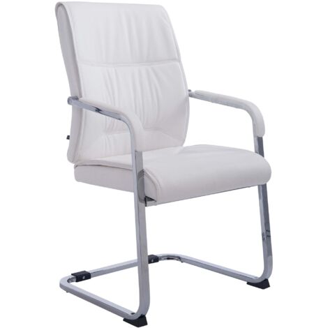Sedia da Ufficio a Gambe Incrociate, Sedia Scrivania con Seduta a U