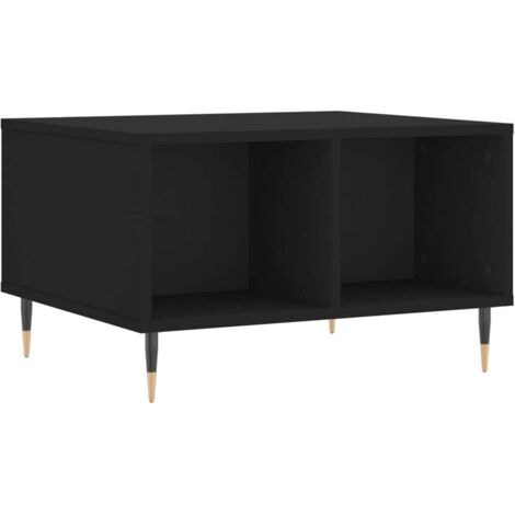 Tavolino con 2 vani aperti design moderno 60 x 50 x 36,5 cm