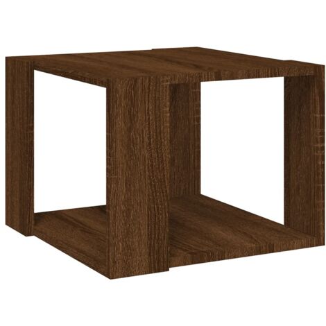 Tavolino Da Caffè Dal Design Rustico 100 X 49,5 X 31 Cm In Legno Ingegnerizzato Color Rovere Dec038289 88421042
