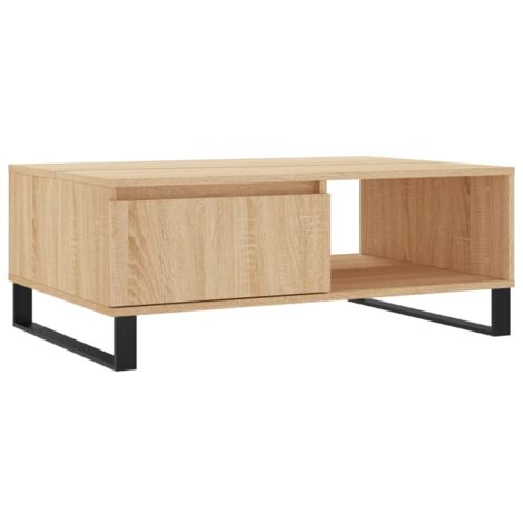 COSTWAY Tavolino Konsolentisch In Legno E Metallo | 40x40x57,5 Cm | 3 Livelli | Stile Rustico Marrone | Mobiletto Portaoggetti Per Soggiorno, Ingresso O Camera Da Letto