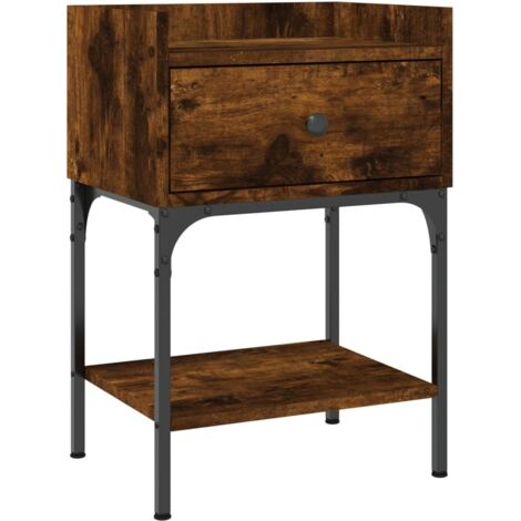 Artisan Furniture Mini comodino Avora a parete con 1 cassetto in legno