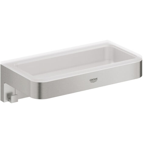 Estante rectangular de superacero GROHE Start Cube