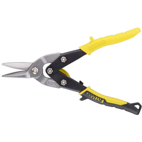 Stanley FATMAX MaxSteel Aviation Snips Straight and Long Cut