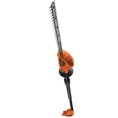 Cortasetos black & decker gtc1843lb-qw-18v de iones de litio con cabezal giratorio