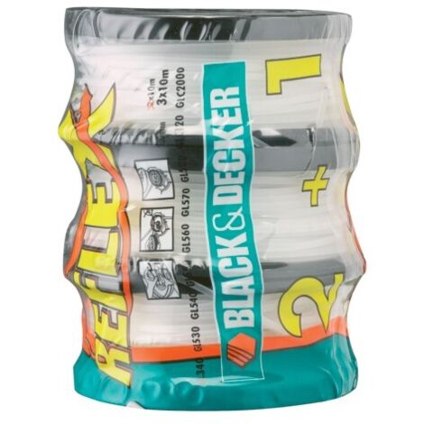 Black & Decker – Bobina de hilo para desbrozadora 10m 1,6mm – Pack de 3 unidades – Pre-bobinado para mayor fiabilidad – Compatible con modelos GL280, GL301 y más (1/7)