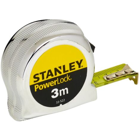 CINTA DE ENROLLAR STANLEY 3 mx 19 mm TARJETA MICROPOWERLOCK