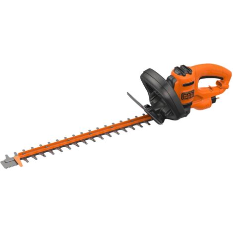 Cortasetos Black & Decker BEHTS301-QS de 500 W, cuchilla de 50 cm y hoja dentada de 35 mm