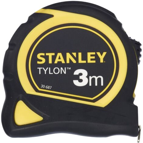 Cinta métrica - Cinta Tylon - 5 m x 19 mm - Bi-material - STANLEY, 0-30-697