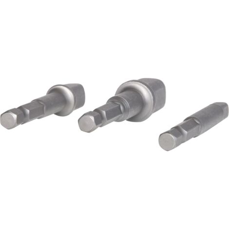 KSTOOLS Juego de 3 adaptadores de vasos, 1/4''-3/8''-1/2'' - 514.1105 (1/4)