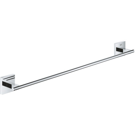 GROHE QuickFix - Start Cube - Toallero 558 mm - Acabado cromo 41089000 (atornillar o pegar)