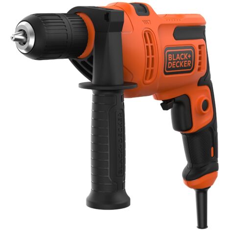 Taladro percutor con cable Black+Decker BEH200K-QS 500W (1/5)