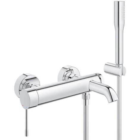 Grohe Mezclador monomando de baño/ducha Essence de 1/2', cromo (33628001)