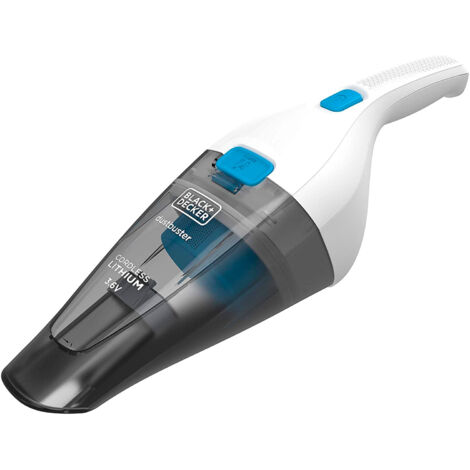 BLACK+DECKER Aspirador de mano Dustbuster - 3,6V 1,5 Ah Blanco NVC115JL-QW