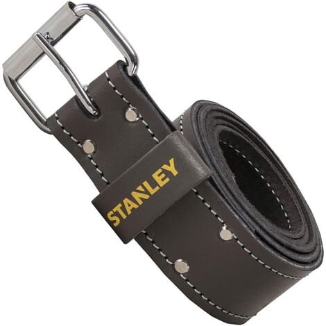 Stanley STST1-80119 Cinturón de trabajo de cuero marrón