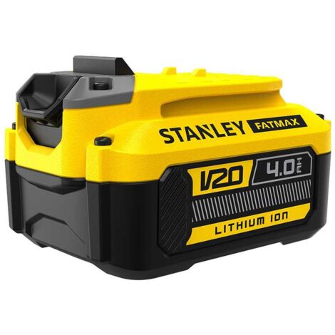 Batería 18V 4Ah LITHIUM-ION - STANLEY Fatmax SFMCB204-XJ - Tecnología mejorada gama Fatmax V20
