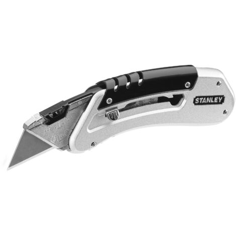 CUCHILLO STANLEY DE HOJA TRAPEZOIDAL DE DESLIZAMIENTO RÁPIDO