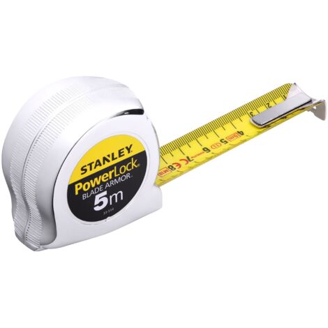 Medidor de Blindaje Powerlock Blade - 5 m x 25 mm - STANLEY, 0-33-514