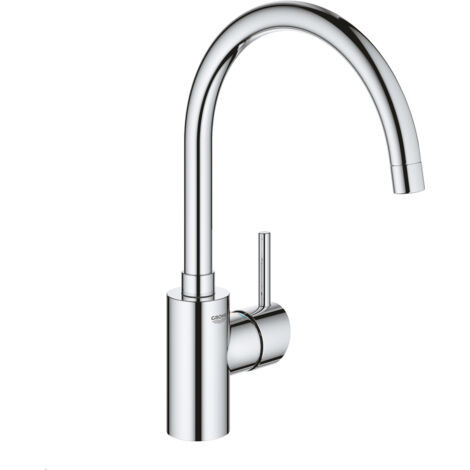 Mezclador monomando de fregadero cromado GROHE Concetto 32661003