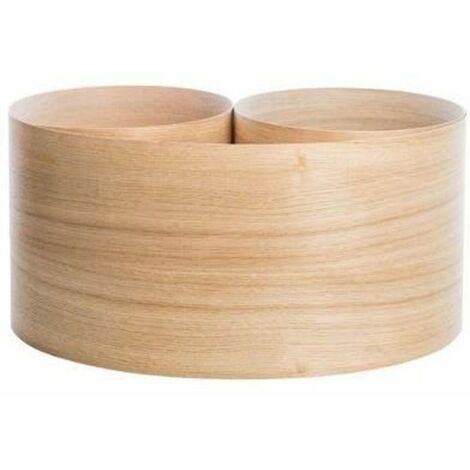 NORDLINGER PRO Chapa de roble en rollos de 250 cm 25 cm preencolada