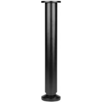 NORDLINGER PRO Base rotonda, acciaio cromato, set di 4 pezzi