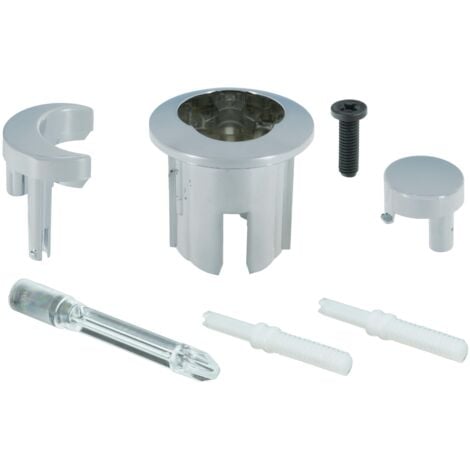 Kit de doble pulsador corto Roca para cisterna dual D2D y D4D