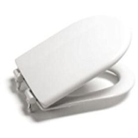 Tapa y Asiento taza ROCA Pintado Meridian Blanco