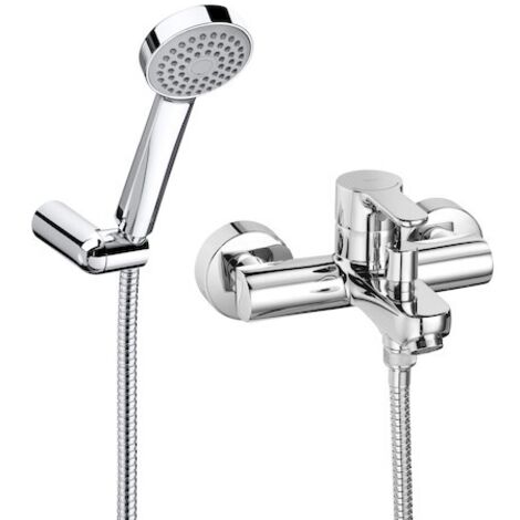 ROCA Grifería exterior para baño-ducha con inversor automático L20 Cromado