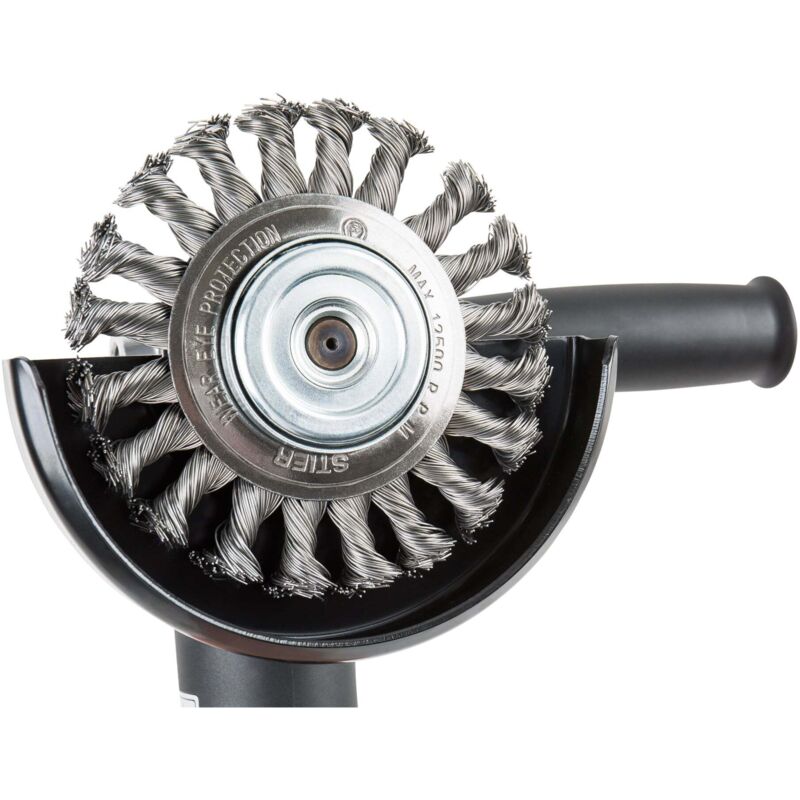 Brosse circulaire fil acier ondulé Classic ø 200 Alésage 16/20/25 Ep