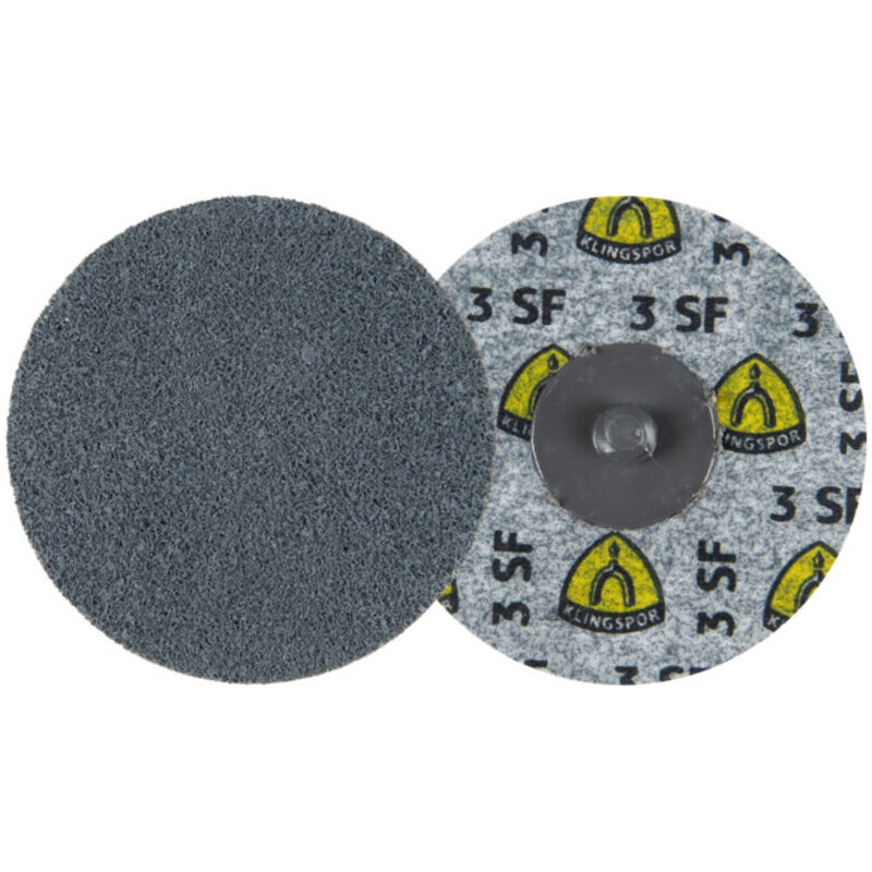 100 Disques Abrasifs Klingspor QMC 412 - 50 Mm - Grain 80 - Pour Changement Rapide - Neuf En Emballage D'origine