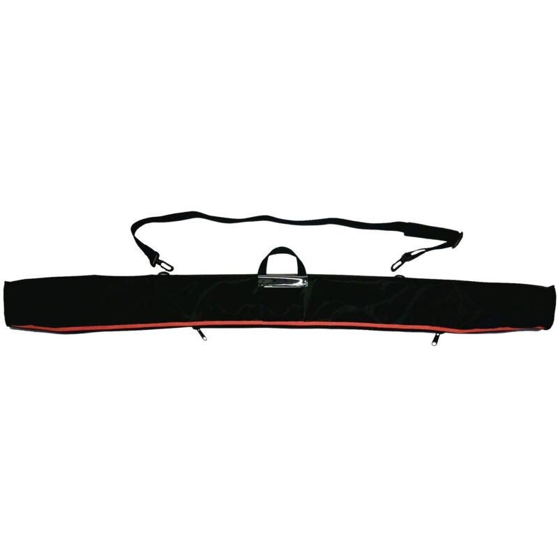 Sac De Rangement Long Durashmall 120x25x25 Cm - Pour Trépied, Tapis Yoga, équipement Photo, Transport Pliable (Noir)