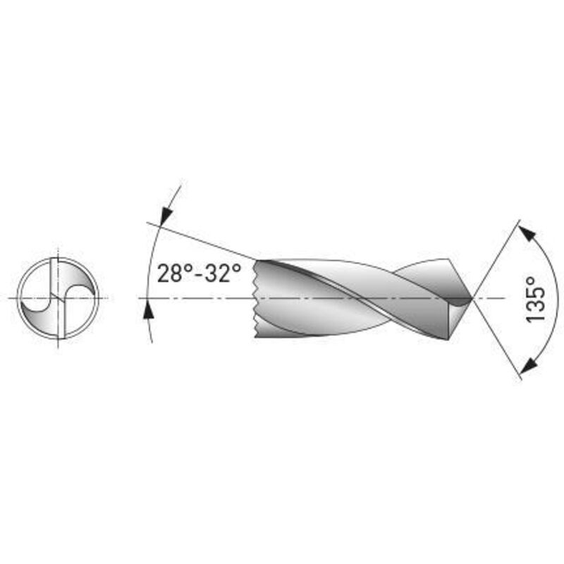 Foret HSS-G DIN 338 4,2 Mm – Kraftwerk, Qualité Allemande, Longueur 75 Mm