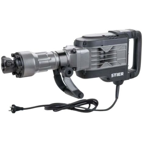 STIER Marteau de démolition SAH-2000 1 700 W 50 J 2 000 coups/minute, tension: 230 V, câble: 3 m, marteau démolisseur, marteau de percage (1/5)