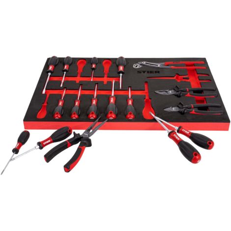 DRAPER INTERCHANGEABLE PINCE Circlip En 1/4 Tiroir Eva Plateau 5 PC