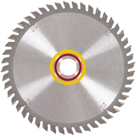 Stier – Lame de scie circulaire 160mm – Alésage 20mm – 48 dents denture alternée – Pour bois, panneaux de particules et plâtre